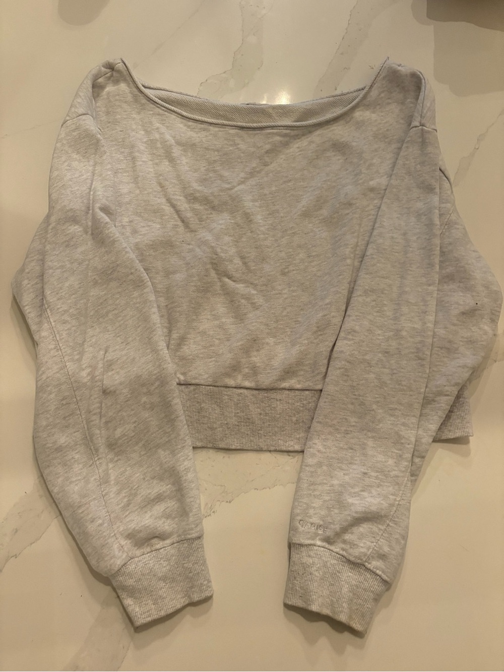 Garage Light Gray Pullover